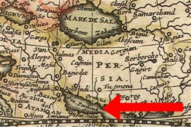 انعکاس نام دریای پارس در سفرنامه‌ اروپاییان