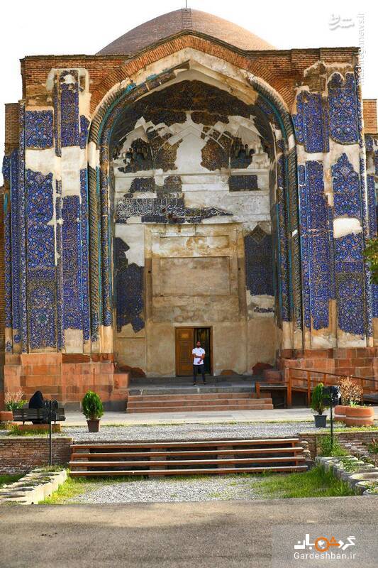 مسجد کبود؛ نگین فیروزه‌ای تبریز/ عکس