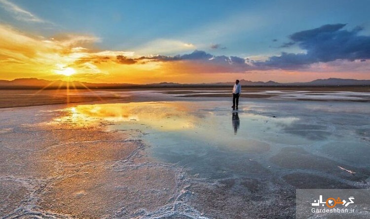 دریاچه نمک دامغان؛ شگفتی زیبای طبیعت+ عکس