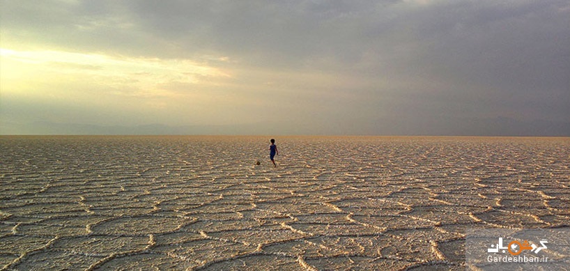 دریاچه نمک دامغان؛ شگفتی زیبای طبیعت+ عکس