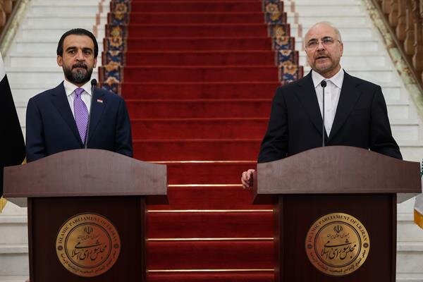 درخواست قالیباف از رئیس مجلس عراق برای بازگشایی راه‌های زمینی در اربعین
