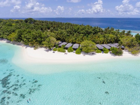 جزیره با آتول؛ بهشتی کوچک در مالدیو+ عکس
