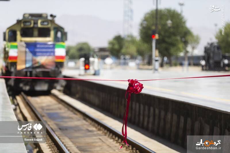 افتتاح خط ریلی قزاقستان به ترکیه از ایران/ عکس