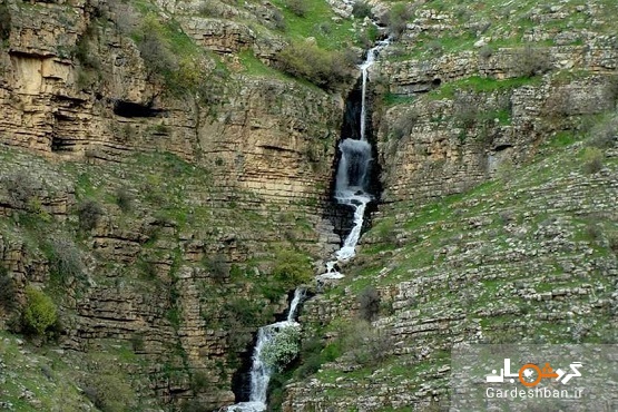 آبشار دریبر؛ جاذبه طبیعی و زیبای پاوه+ عکس