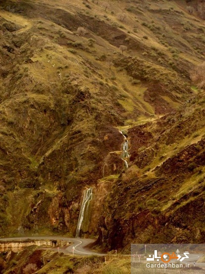 آبشار دریبر؛ جاذبه طبیعی و زیبای پاوه+ عکس