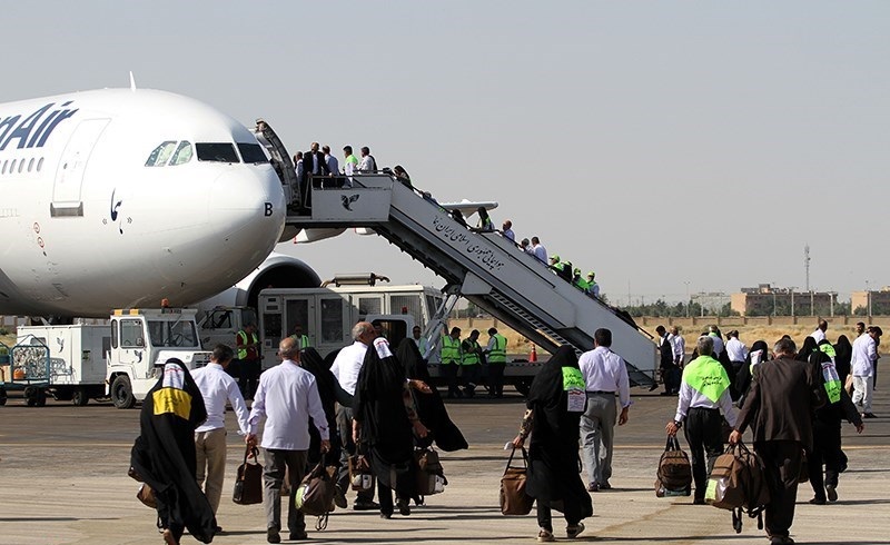 عملیات بازگشت حجاج به کشور آغاز شد/ اعزام روزانه ۲ هزار نفر از فرودگاه جده