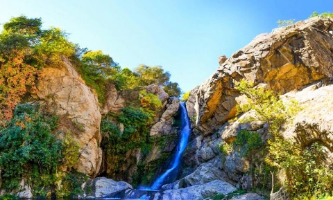 آبشار سولک ارومیه ؛ طبیعتی زیبا در نوار مرزی ایران و ترکیه+عکس