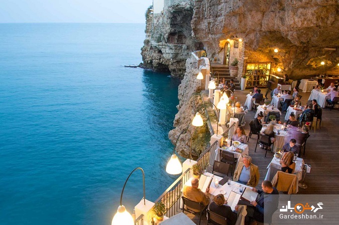 گروتا پالازس؛ رستوران غاری و بی نظیر در ایتالیا+ عکس