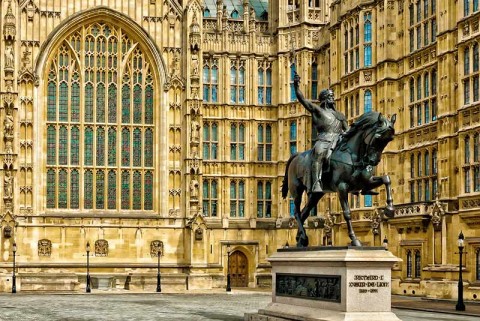 کاخ وست مینستر در لندن، خانه پارلمان بریتانیا+ عکس