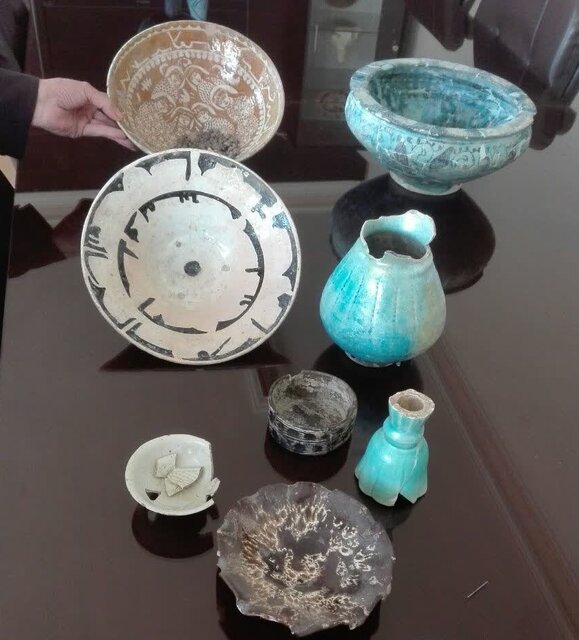 کشف اشیاء تاریخی از غارتگران میراث فرهنگی در نیشابور