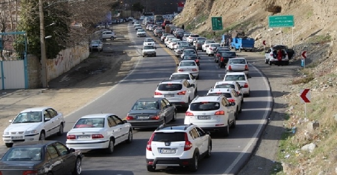 انسداد ساعتی جاده چالوس و آزادراه تهران - شمال در ۳ روز از هفته