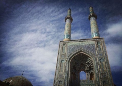 مسجد جامع یزد با بلندترین مناره در جهان+ عکس