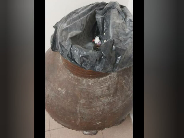 توضیح درباره سطل زباله خبرساز! + عکس