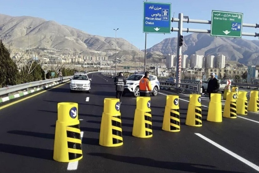 جاده چالوس و آزادراه تهران - شمال بسته است/ مسافران از محورهای جایگزین استفاده کنند