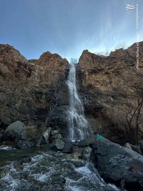 عکس/ آبشار زیبای دارآباد تهران