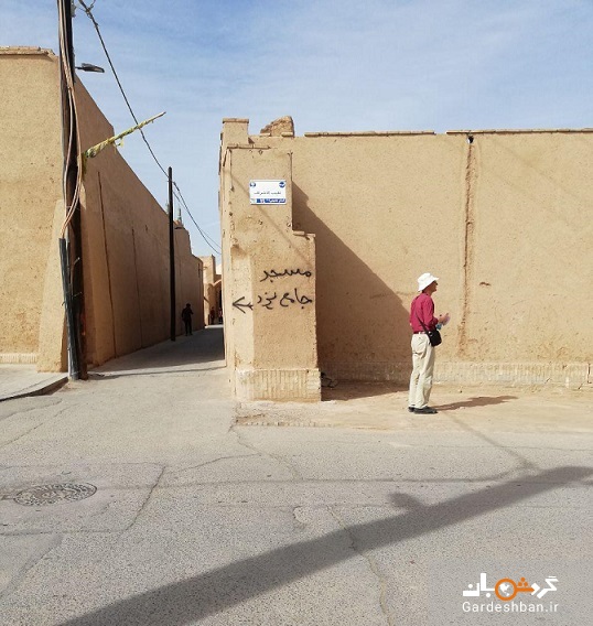 خط خطی کردن شهر ثبت جهانی / آدرس دادن روی دیوارهای یزد + تصاویر