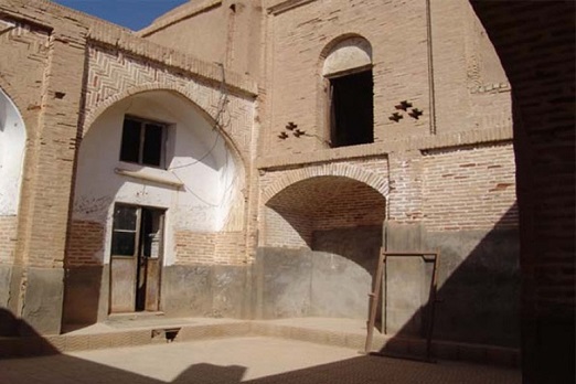 مسجد جامع خورانق ؛ بنایی قاجاری در یزد/عکس
