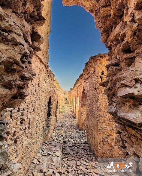 تصویری زیبا از کاروانسرای محمدآباد قم با قدمت 700 سال