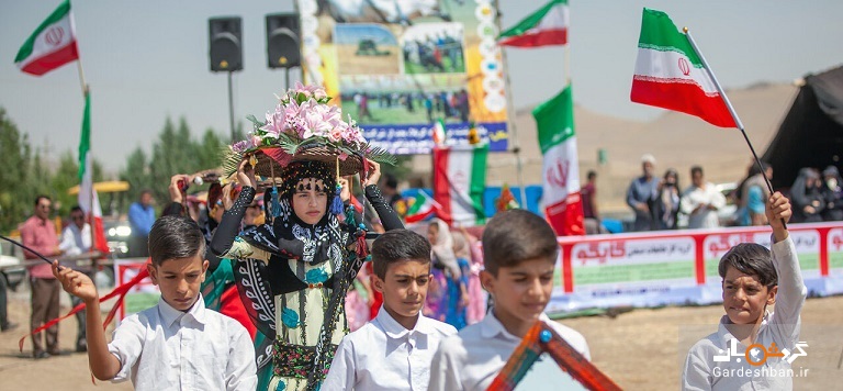 تصاویری دیدنی از جشن خرمن در استان کرمانشاه