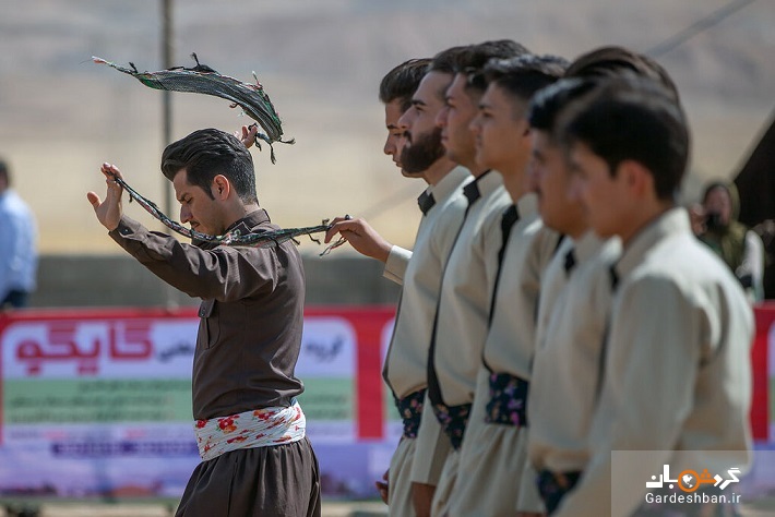 تصاویری دیدنی از جشن خرمن در استان کرمانشاه