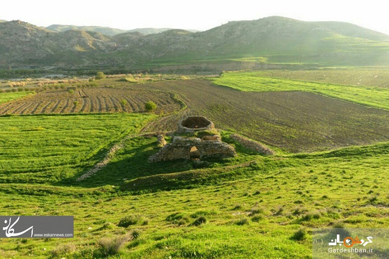 تصاویری از آتشکده سیاهگل جاذبه دیدنی استان کرمانشاه