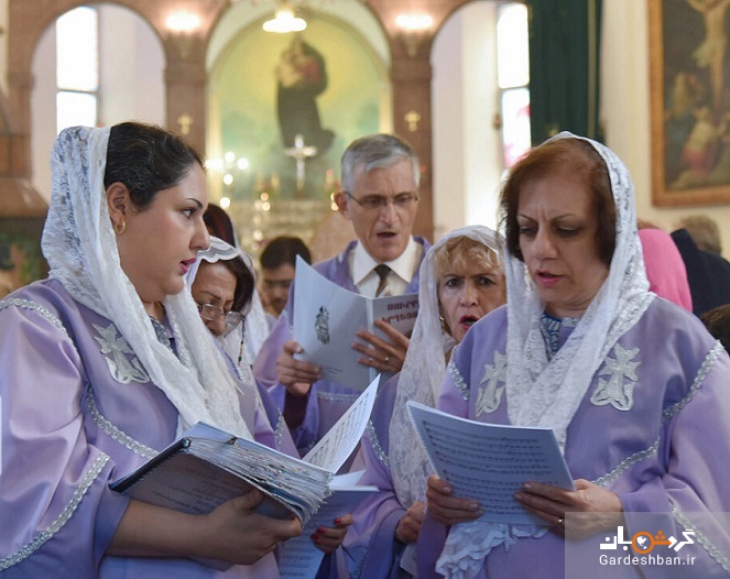 تصاویر مراسم عید عروج حضرت مریم در کلیسای تاریخی مریم مقدس