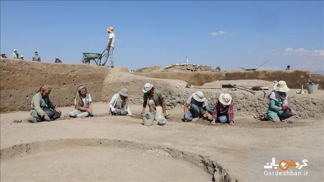 کشف بقایای بناهای چند هزار ساله در ترکیه