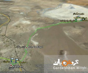 معرفی جزیره سرگردان در دریاچه نمک آران و بیدگل+تصاویر