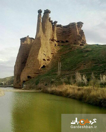 بهستان؛ قلعه‌ای اسیر در دودکش‌های جن/ دژی تاریخی در کنار رودخانه‌ قزل اوزن + تصاویر