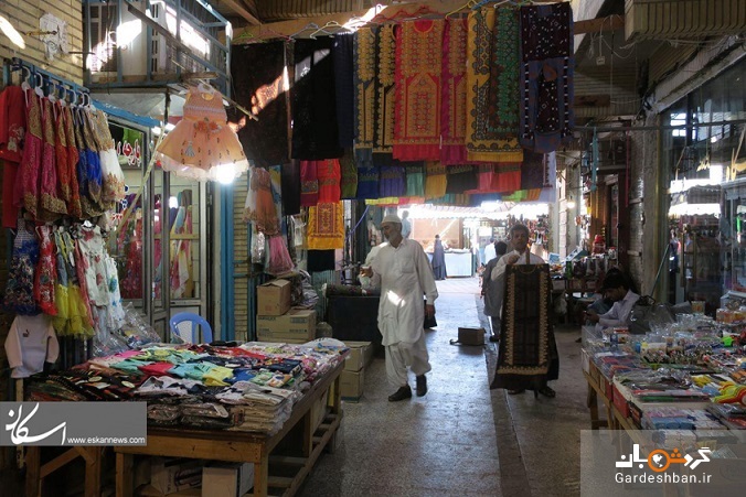 بازار سنتی چابهار از فعالیت بانوان چابهاری تا نقش حنا بر دست گردشگران + تصاویر