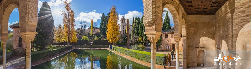 با تور مجازی از کاخ الحمرا در اسپانیا دیدن کنید + تصاویر