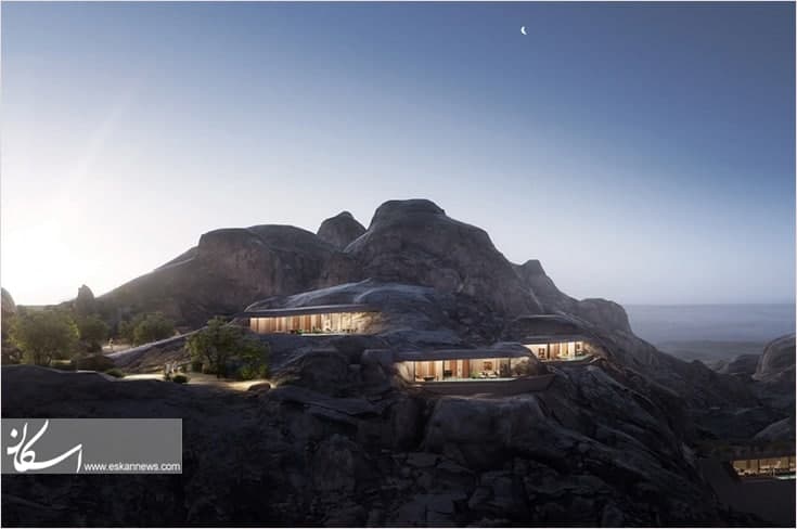 «صخره صحرا» جدیدترین استراحتگاه پنهان در عربستان