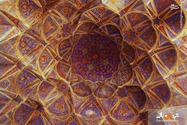 معماری خیره‌کننده عالی قاپو یادگار دوران صفوی
