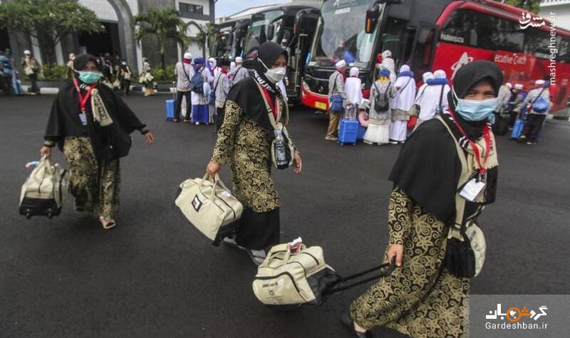 اعزام مسلمانان اندونزیایی به مکه/عکس