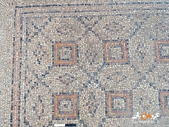 موزائیک هندسی 1600 ساله در اسرائیل