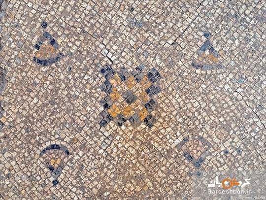 موزائیک هندسی 1600 ساله در اسرائیل