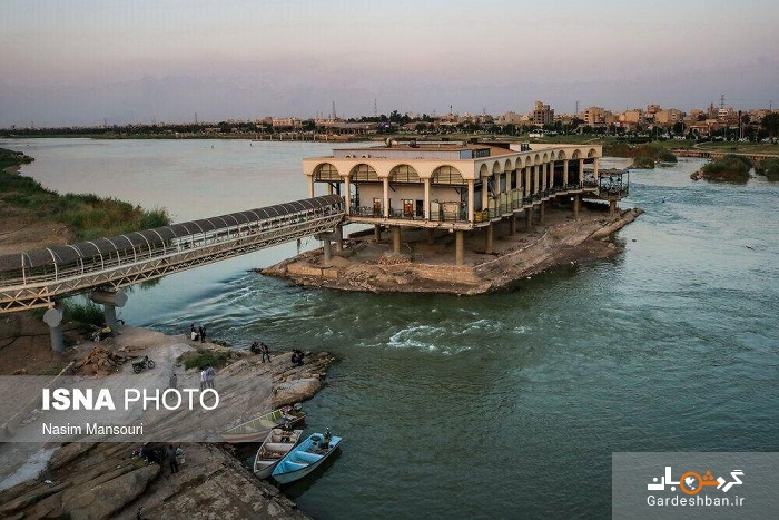 صحنه تلخ از خشکسالی کارون زیبا