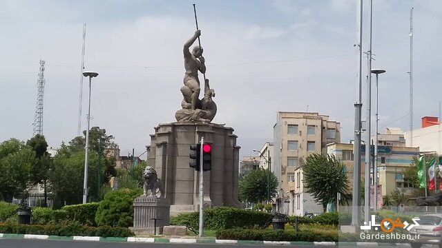 چرا شیرهای میدان حر با هم ترمیم نشدند؟/عکس