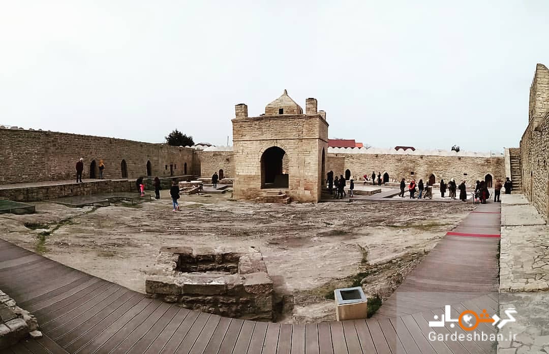 آتشگاه باکو آذربایجان ؛ جاذبه تاریخی و زیبای شهر/عکس