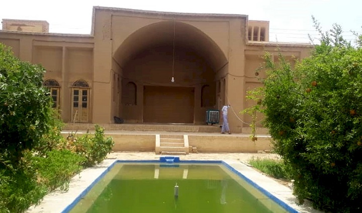 خانه قاجاری در بفروئیه میبد مرمت شد