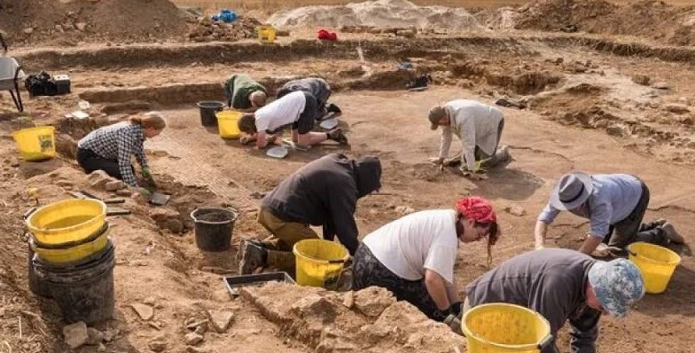 بقایای موزائیک و ویلای رومی زیر یک مزرعه کشف شد