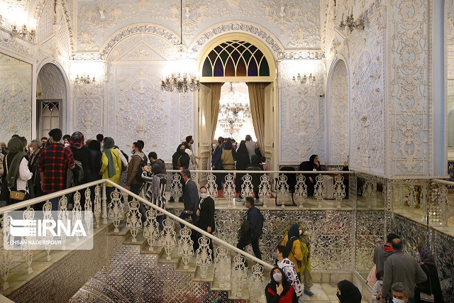 گردشگران نوروزی در کاخ موزه گلستان