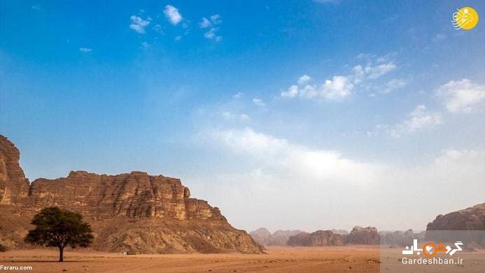 بیابان‌های وادی روم اردن؛ مریخ روی زمین! +تصاویر