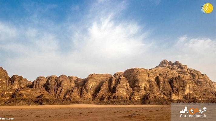 بیابان‌های وادی روم اردن؛ مریخ روی زمین! +تصاویر