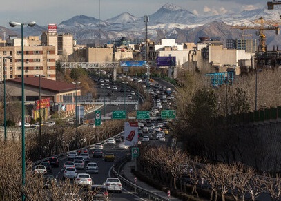 کیفیت هوای تهران در شرایط 